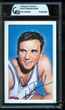 Dave DeBusschere Autographed Postcard (New York Knicks)